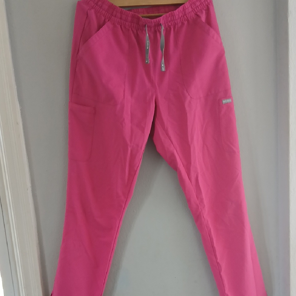 Bright Pink Maevn Womens Scrub Pants